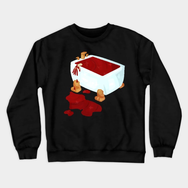 Bloodbath Crewneck Sweatshirt by CelestialEmbalmer